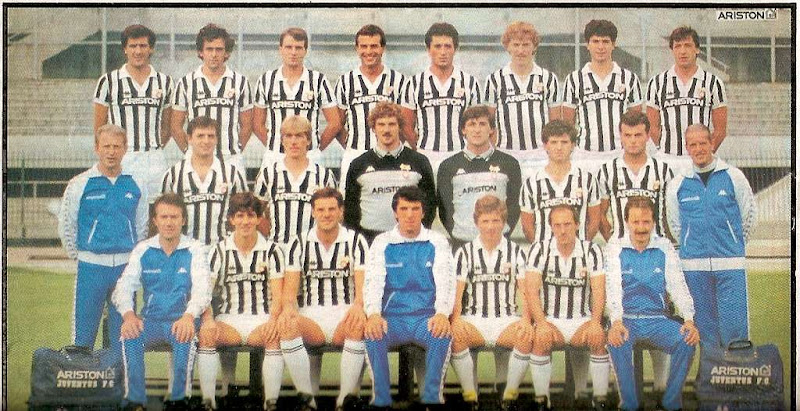 Poster Double Page Vintage Juventus FC Saison 1983/84