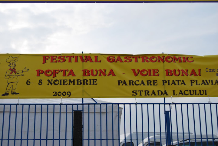 Festivalul gastronomic "Pofta buna - voie buna" Timisoara