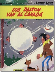 P00022 - Lucky Luke  - Los Dalton van al Canada #22