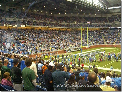 Matthew Stafford's introduction at Ford Field vs. the Jets, November 7th 2010.