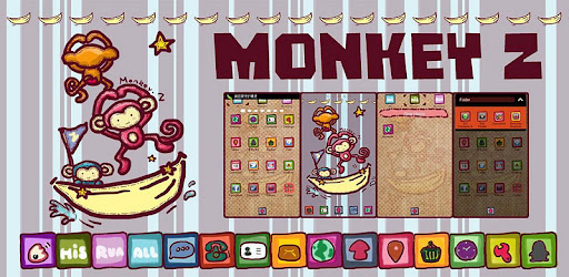 Monkey Z Theme GO Launcher EX -  apk apps