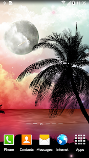 Tropical Night Live Wallpaper(圖1)-速報App