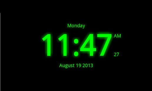 Digital Clock Live Wallpaper-7(圖5)-速報App