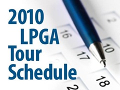 2010 LPGA Schedule