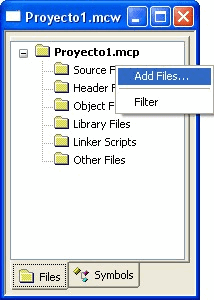 Agregando archivos