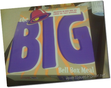 Tacobell Bigmouth Meal