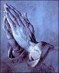 Albrecht Durer's Praying Hands rezar 