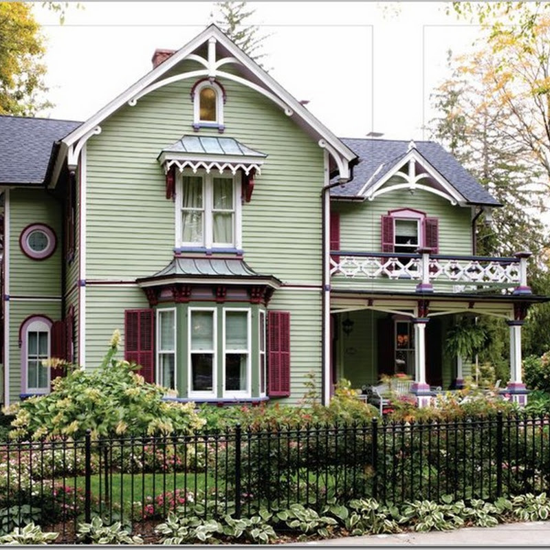 Not your typical Victorian Home.