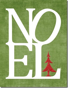 Christmas_Noel_Printable_Green
