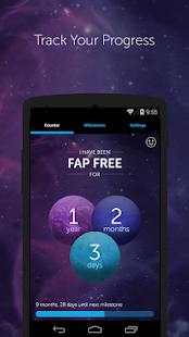 Android application Fapstronaut screenshot
