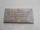 Plaque En L'honneur D'Antoine Fonlupt