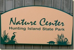 Nature Center Main Sign
