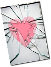 Broken Heart Glass