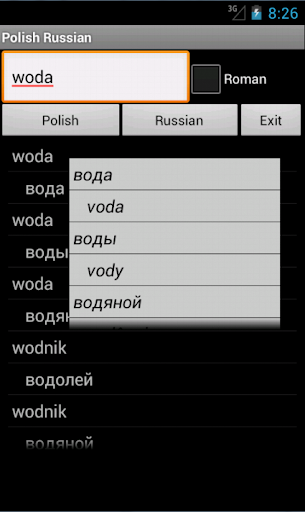 Polish Russian Dictionary