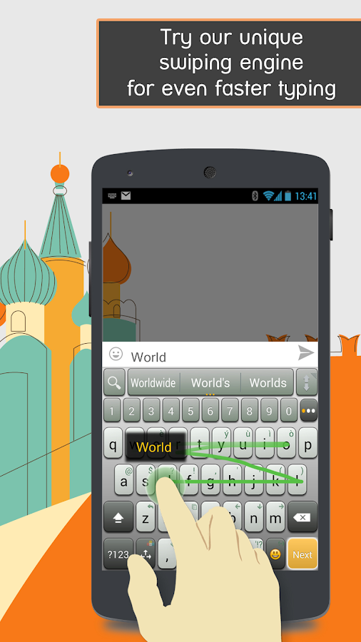 além de teclado ai.type - screenshot