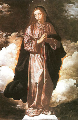 Diego Velázquez (español, 1599-1660), Inmaculada, Nacional Gallery, Londres