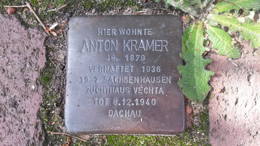 Stolperstein Anton Kramer