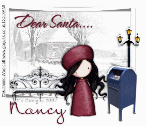 Ds Designs Dear Santa nancy