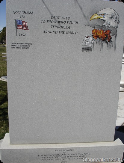 AF Cemetery Terrosim Conflict Veterans Memorial