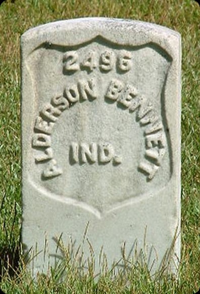 Bennett Alderson headstone2