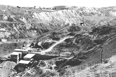 minera en los 'montes de hierro', Vizcaya. Sólo siglo MTI Blog