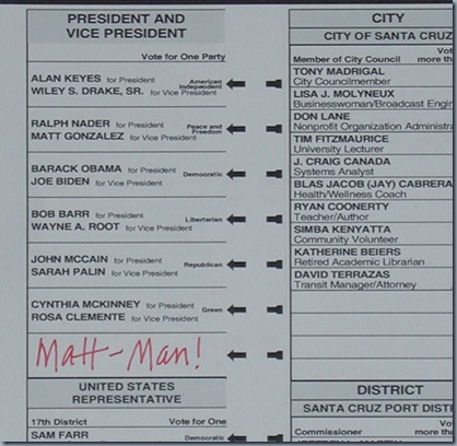 vote mattman