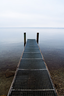 photo de ponton sur le Lac Leman