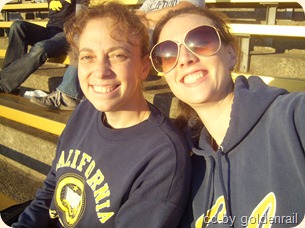 cathy and me at cal game