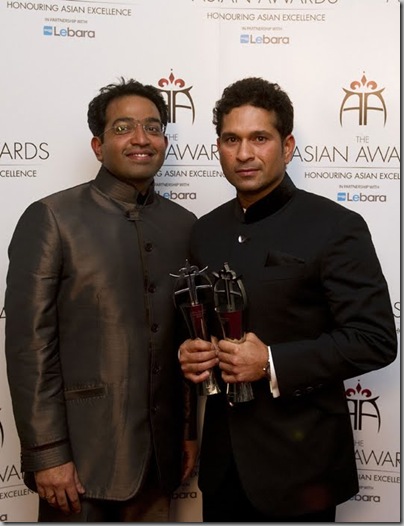 Sachin Tendulkar at The Asian Awards5