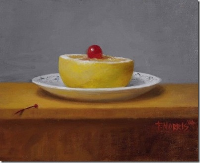 Half Grapefruuit with Cherry by Terry Trambauer Norris