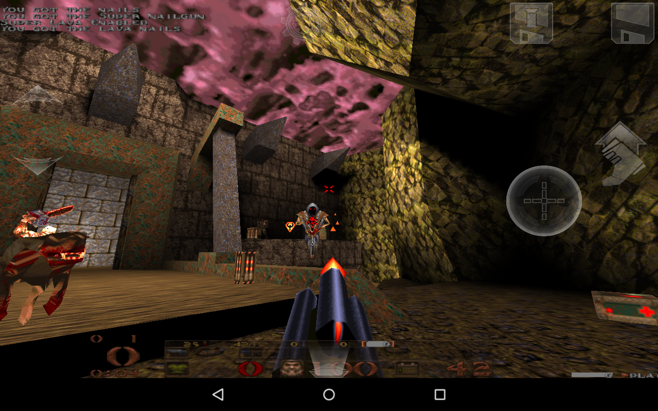 Q-Touch (Port of Quake) - screenshot
