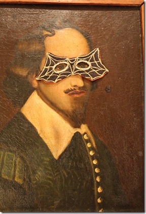 shakespeare with mask