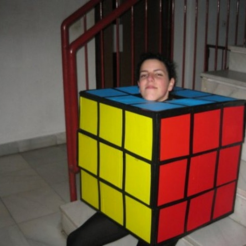 Fotos de los lectores disfraz de cubo de Rubik