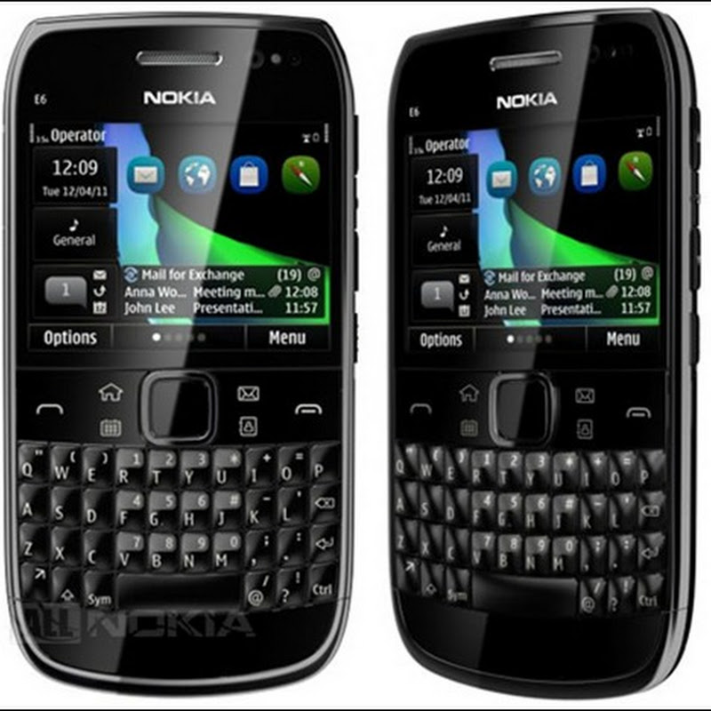 Nokia E6 - стильная бизнес-новинка