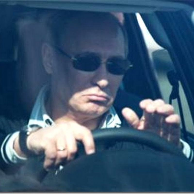 Путин завел новинку Lada Granta только с пятого раза