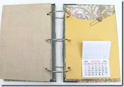 aawa journal calendar page