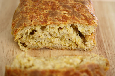 close-up photo of Cheesy Beer Bread