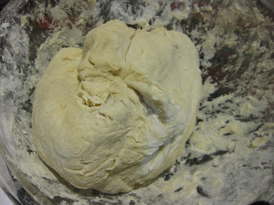 photo of the dough in a bowl
