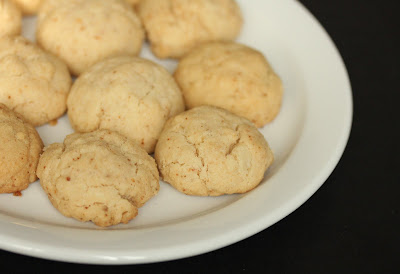 photo of a plate of Brown butter cookies on a plate