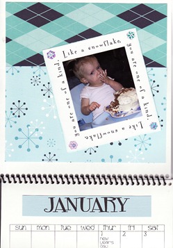 January with Picture