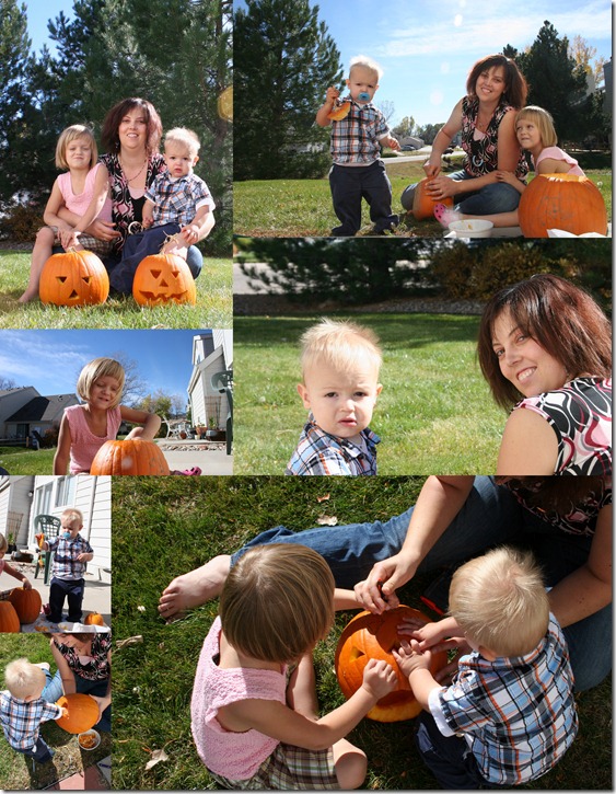 2010-10-31 Carving Pumpkins
