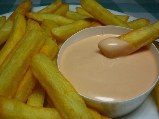 photo of french fry sauce