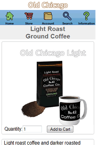 【免費購物App】Old Chicago Coffee-APP點子