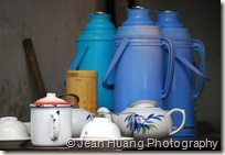 Hot Water Pot and the Tea Set