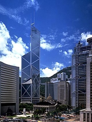 Banco de China en Hong Kong obra del arquitecto Ieoh Ming Pei Banco de China en Hong Kong obra del arquitecto Ieoh Ming Pei