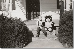 BTG and teddy bear 1953