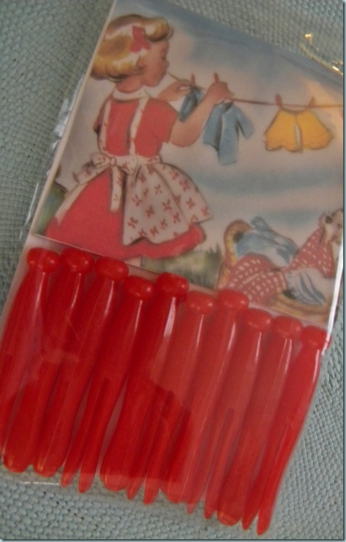 Ginny doll clothes pins