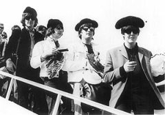 Beatles aterren a El Prat, 1965. EFE