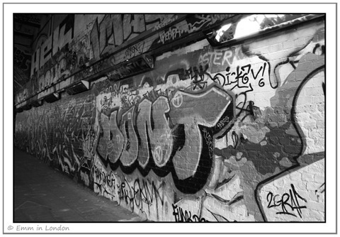 London Graffiti Colourful