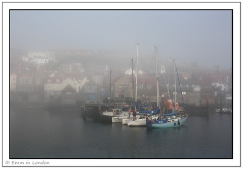 Sea Fret over Whitby Harbour